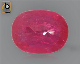 NATURAL RUBY (MANAK) (HEATED & TREATED) (MH) 1.45 CRT ( 29320 )